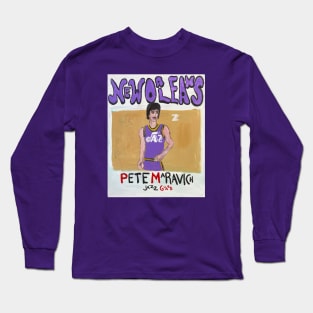 Pete Maravich Long Sleeve T-Shirt